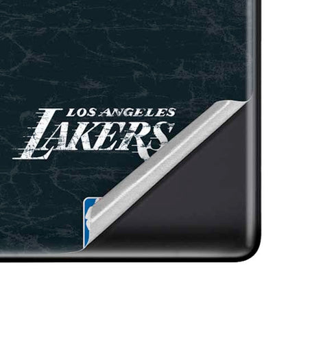 NBA Los Angeles Lakers Black Primary Logo Google Pixel 6 Skin